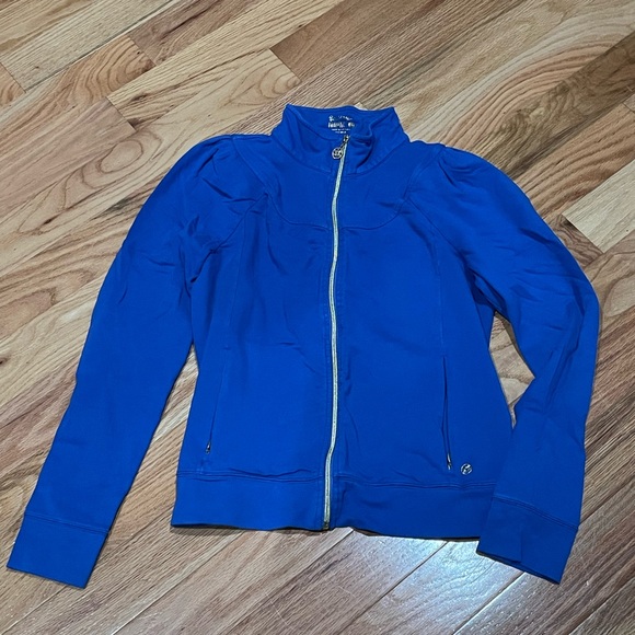 Lilly Pulitzer Luxletic Zip Front Sweatshirt - Picture 2 of 10